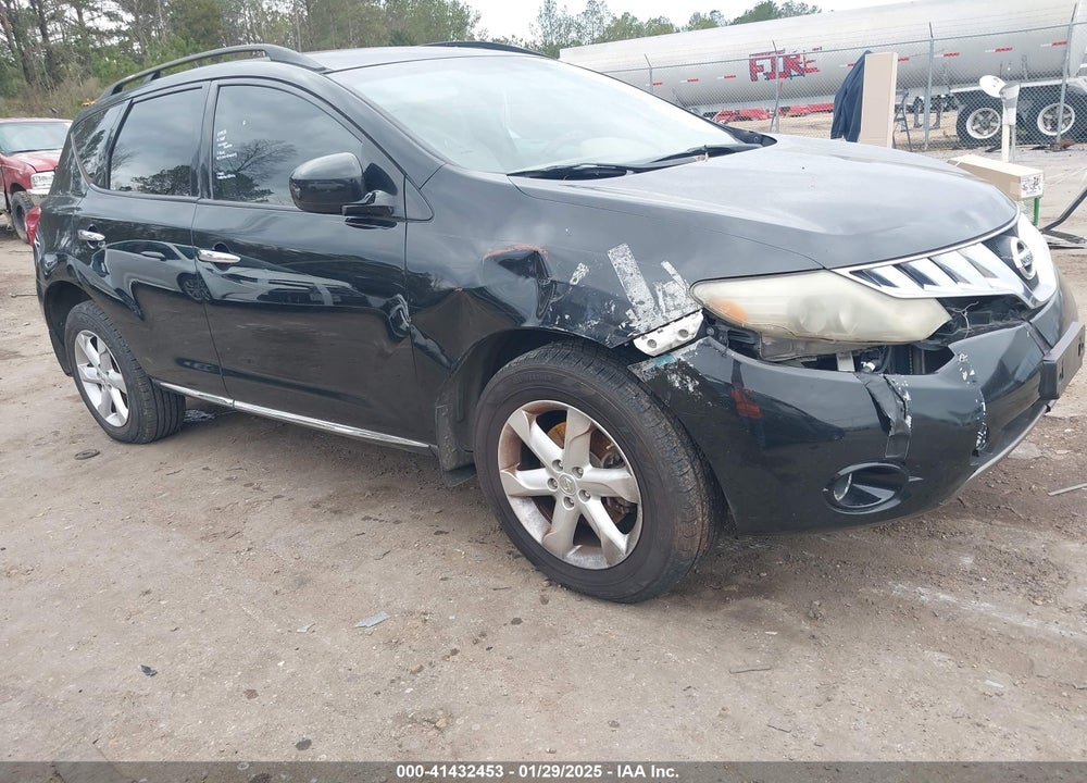 2009 NISSAN MURANO SL VIN: JN8AZ18U79W007467