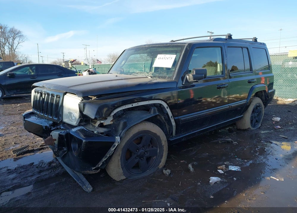 2008 JEEP COMMANDER SPORT VIN: 1J8HG48K48C217789