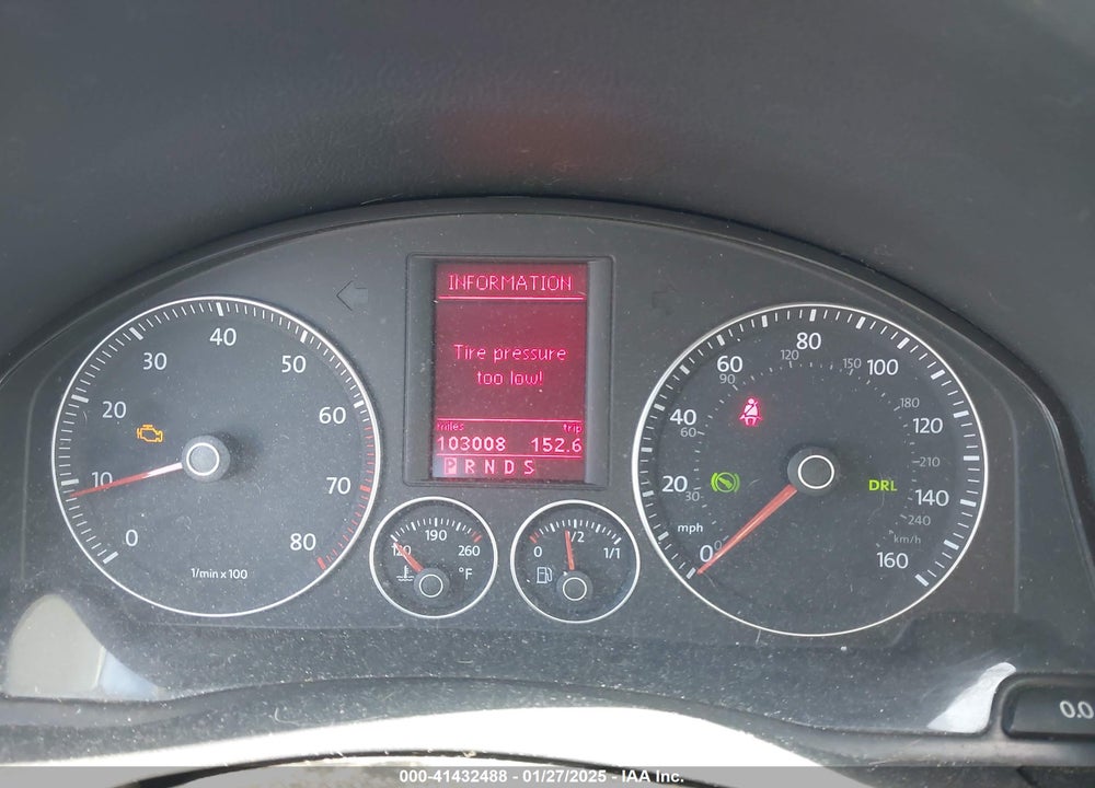 2008 VOLKSWAGEN JETTA VIN: 3VWRM71K48M060020
