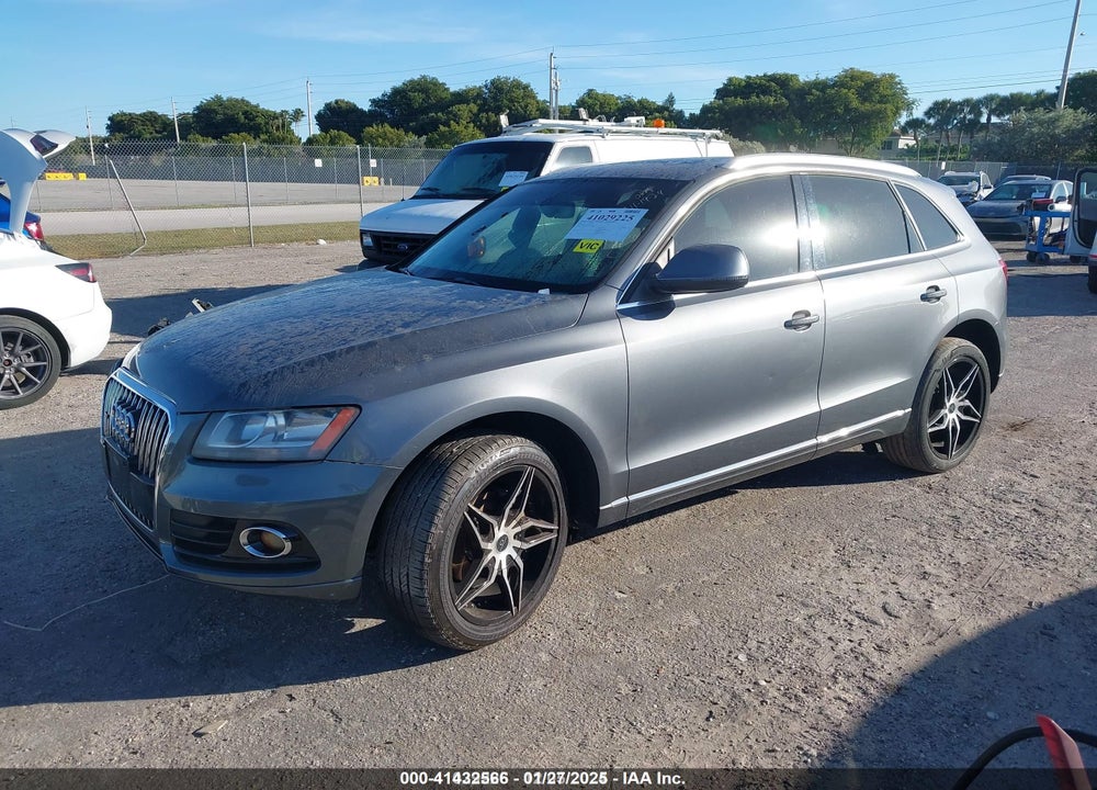2013 AUDI Q5 VIN: WA1CFAFP4DA037312