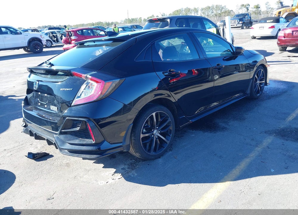 2021 HONDA CIVIC VIN: SHHFK7H40MU222628
