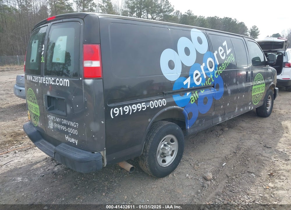 2016 CHEVROLET EXPRESS 3500 WORK VAN VIN: 1GCZGHFF1G1247447