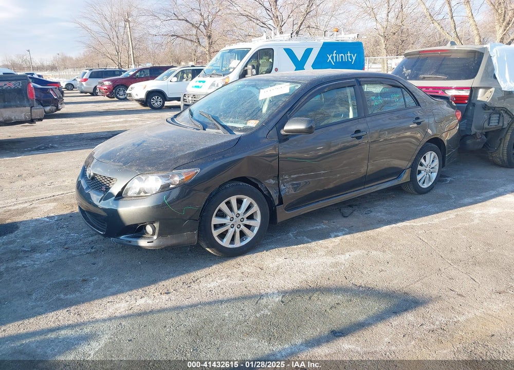 2010 TOYOTA COROLLA S VIN: 2T1BU4EE3AC501545