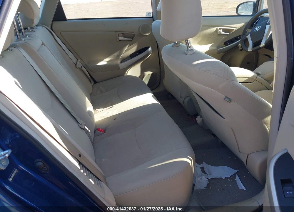 2011 TOYOTA PRIUS THREE VIN: JTDKN3DU2B5334318