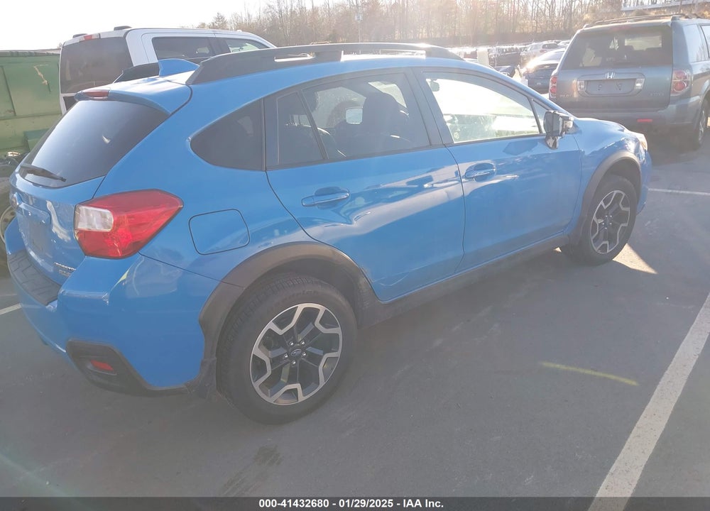 2016 SUBARU CROSSTREK 2.0I LIMITED VIN: JF2GPAKC1G8236807