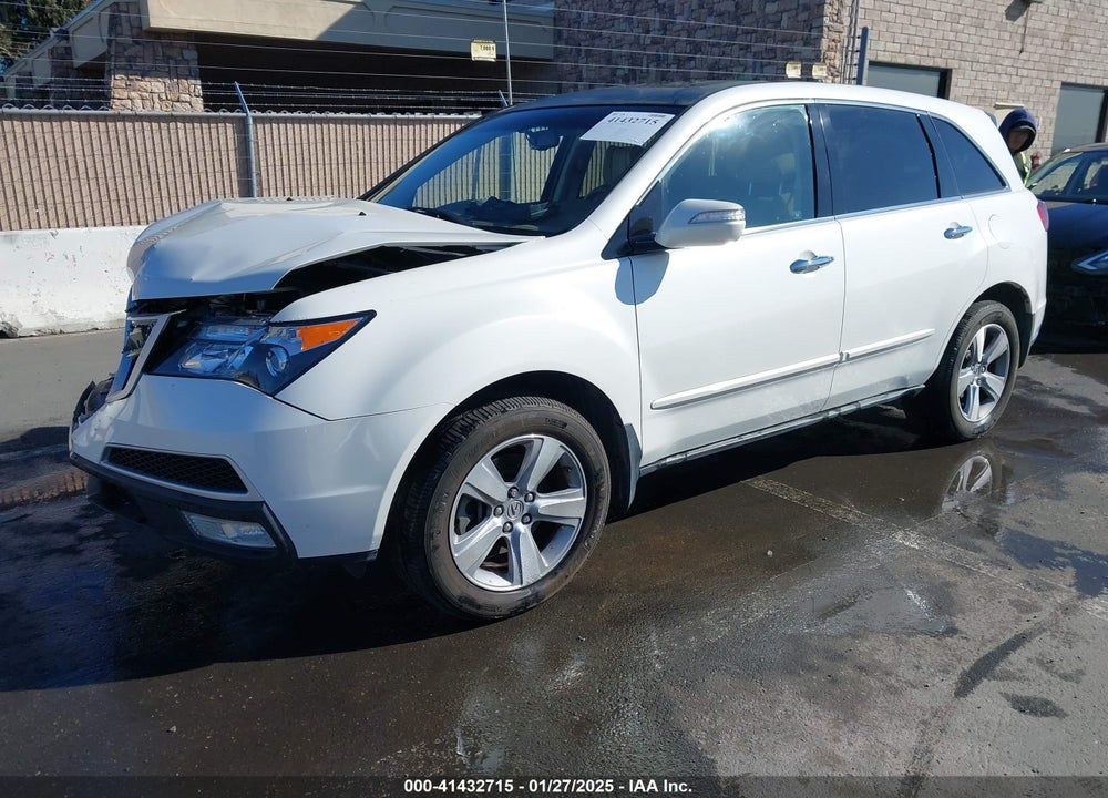 2012 ACURA MDX TECHNOLOGY PACKAGE VIN: 2HNYD2H32CH549422