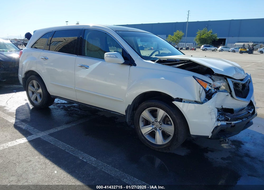 2012 ACURA MDX TECHNOLOGY PACKAGE VIN: 2HNYD2H32CH549422