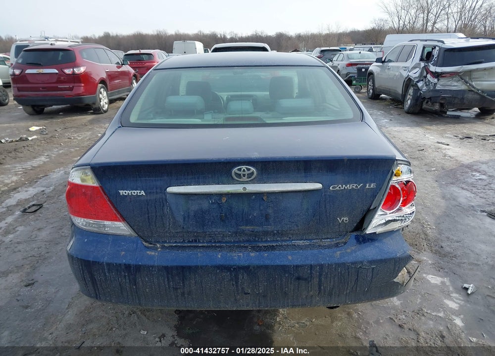 2006 TOYOTA CAMRY LE V6 VIN: 4T1BF32K56U119117
