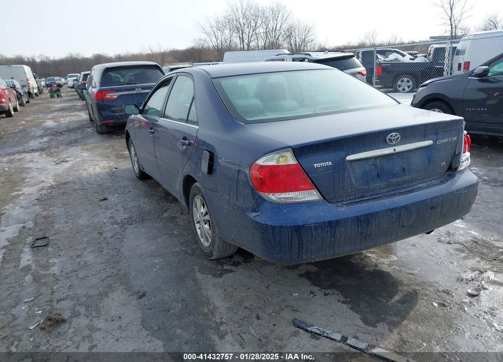 2006 TOYOTA CAMRY LE V6 VIN: 4T1BF32K56U119117