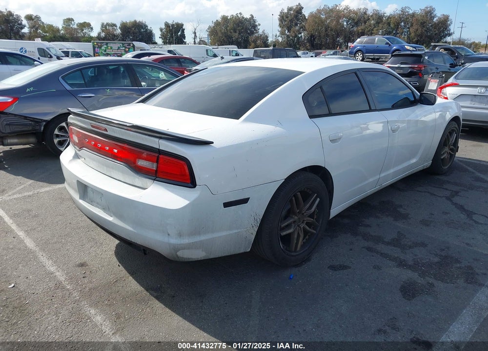 2011 DODGE CHARGER VIN: 2B3CL3CG9BH525900
