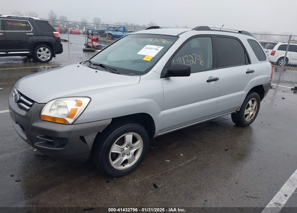2006 KIA SPORTAGE LX VIN: KNDJF724667272550