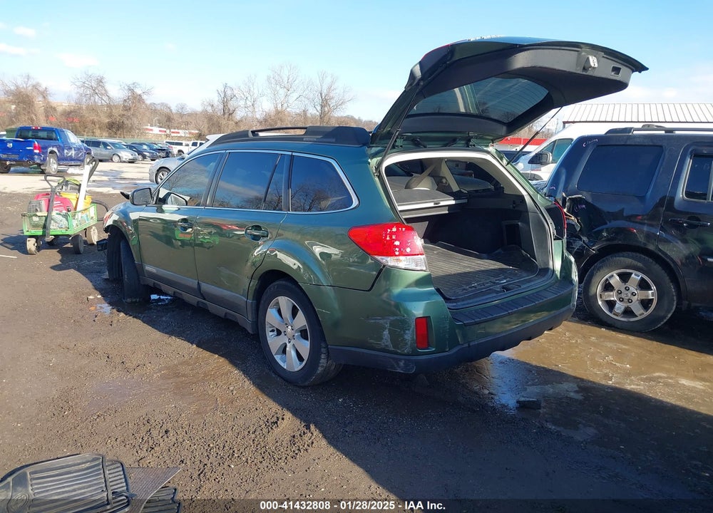 2011 SUBARU OUTBACK VIN: 4S4BRBCCXB3378940