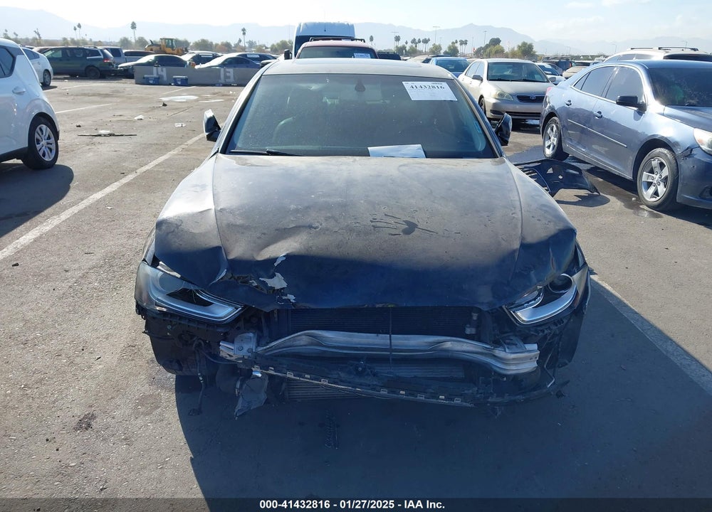 2013 AUDI A4 VIN: WAUBFAFL0DN008944
