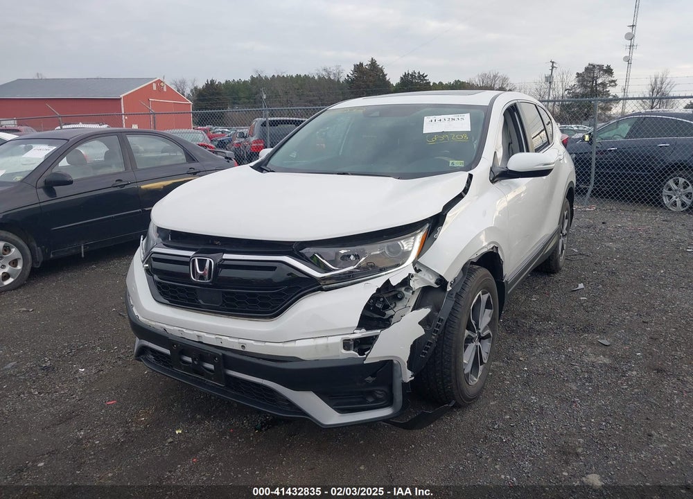 2022 HONDA CR-V VIN: 2HKRW2H8XNH659208