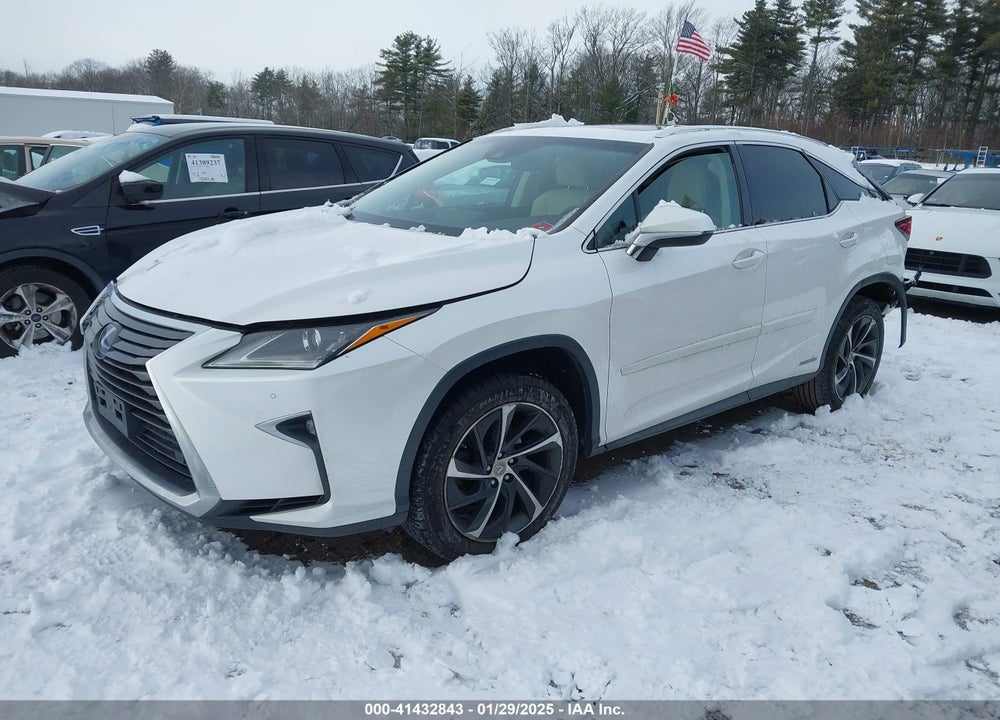 2017 LEXUS RX 450H VIN: 2T2BGMCA6HC009704