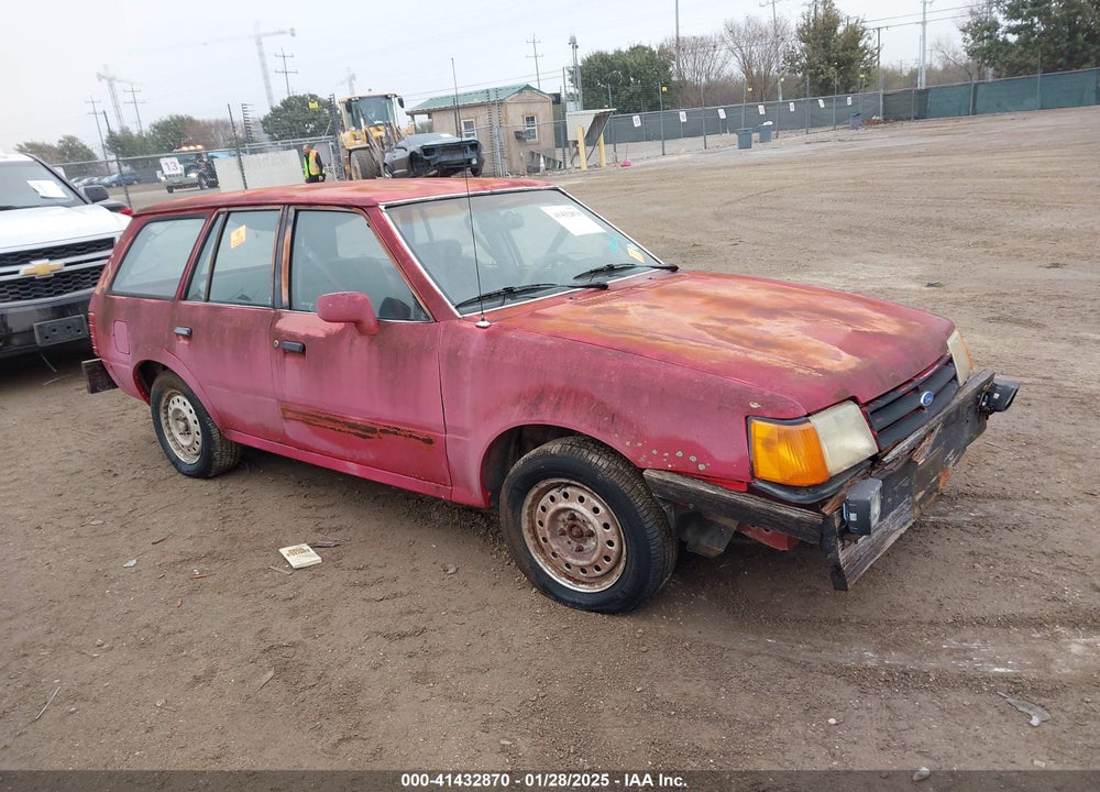 1989 FORD ESCORT LX VIN: 1FAPP9893KT146742