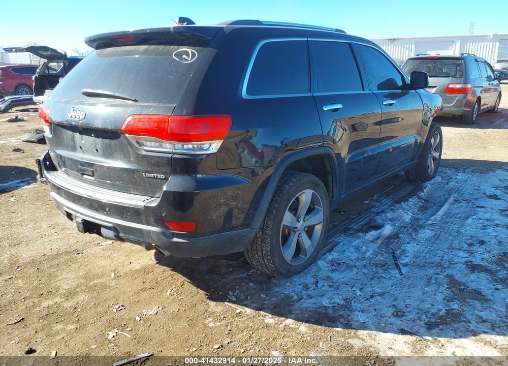 2014 JEEP GRAND CHEROKEE VIN: 1C4RJFBT0EC121566