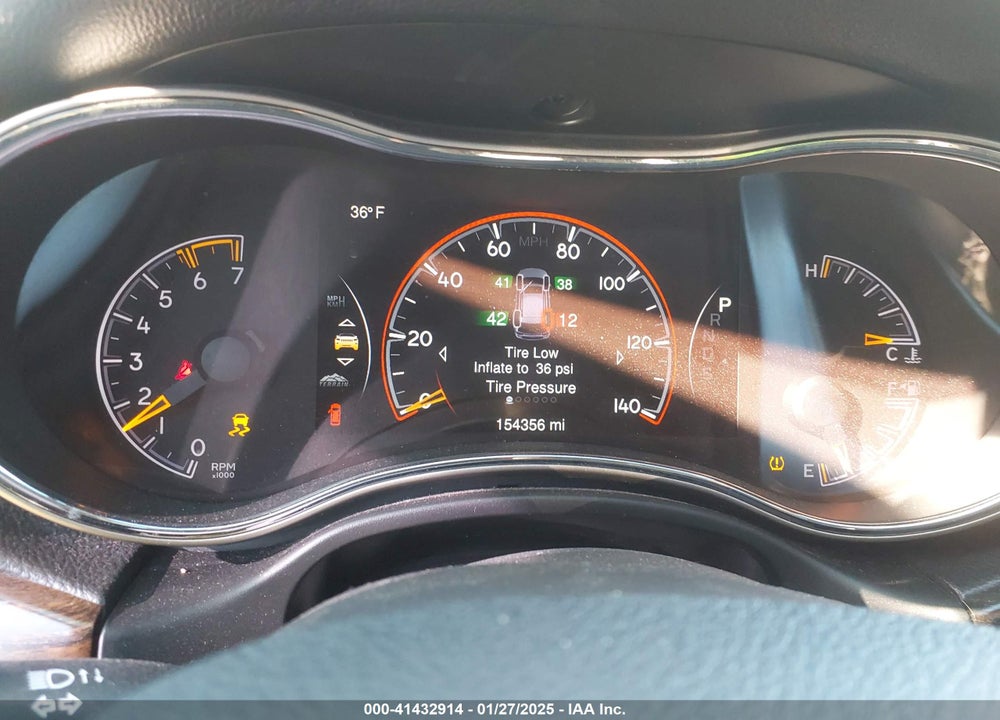 2014 JEEP GRAND CHEROKEE VIN: 1C4RJFBT0EC121566