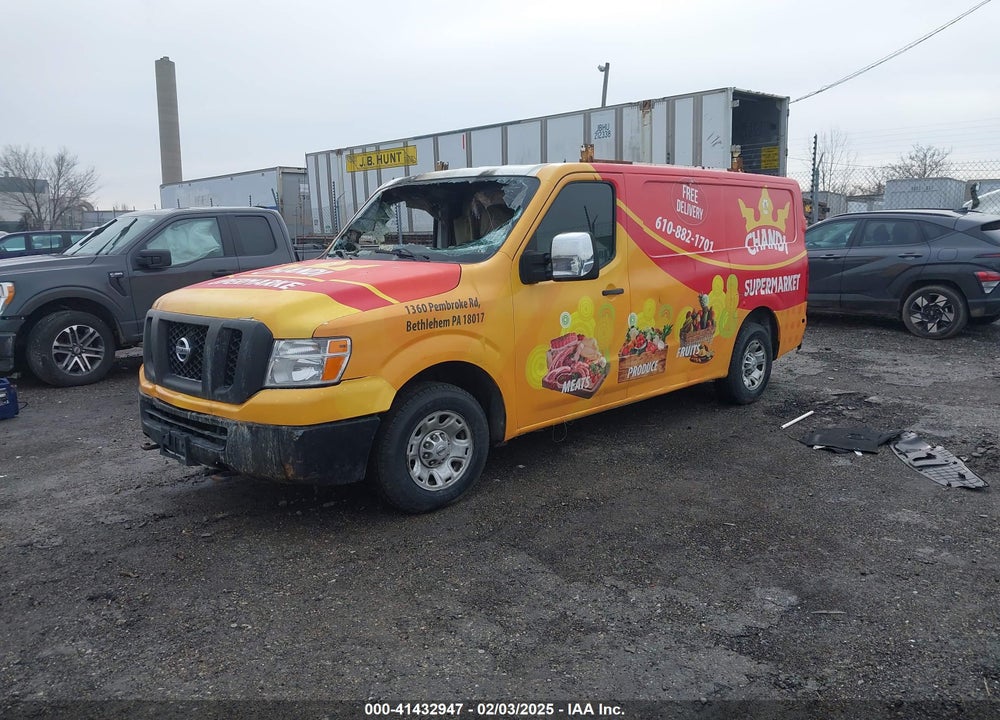 2016 NISSAN NV CARGO NV2500 HD VIN: 1N6AF0KY5GN805945