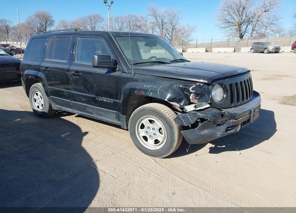 2012 JEEP PATRIOT SPORT VIN: 1C4NJPBA2CD634568