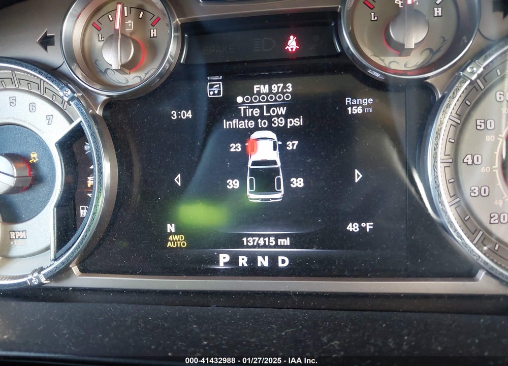 2016 RAM 1500 LONGHORN VIN: 1C6RR7PT9GS381911