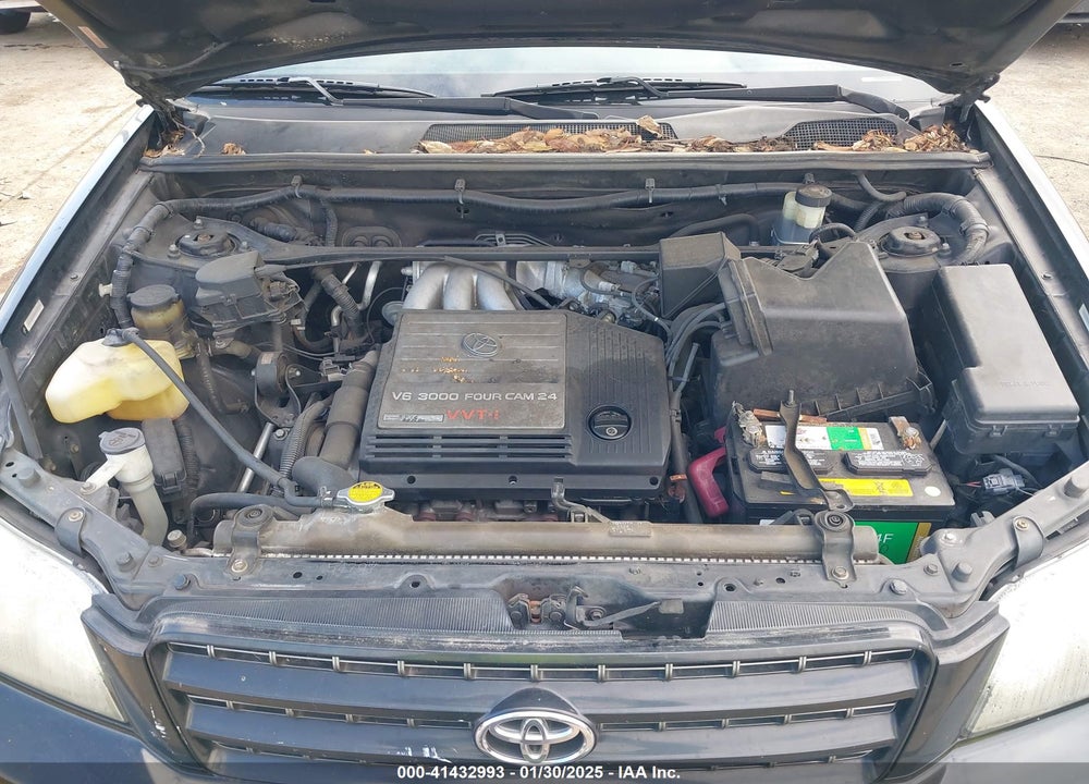 2002 TOYOTA HIGHLANDER LIMITED V6 VIN: JTEGF21A820029275