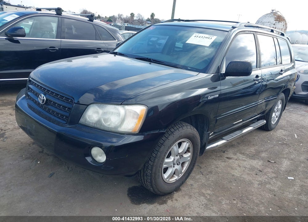 2002 TOYOTA HIGHLANDER LIMITED V6 VIN: JTEGF21A820029275