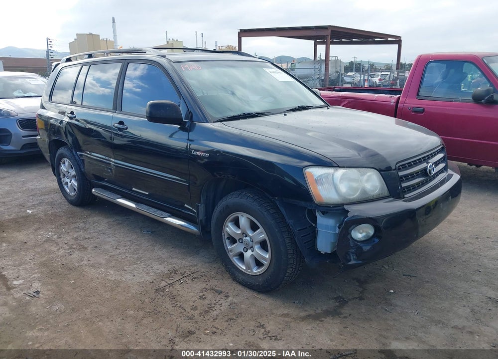 2002 TOYOTA HIGHLANDER LIMITED V6 VIN: JTEGF21A820029275