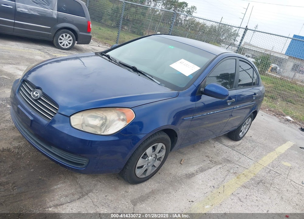 2010 HYUNDAI ACCENT GLS VIN: KMHCN4AC6AU481375