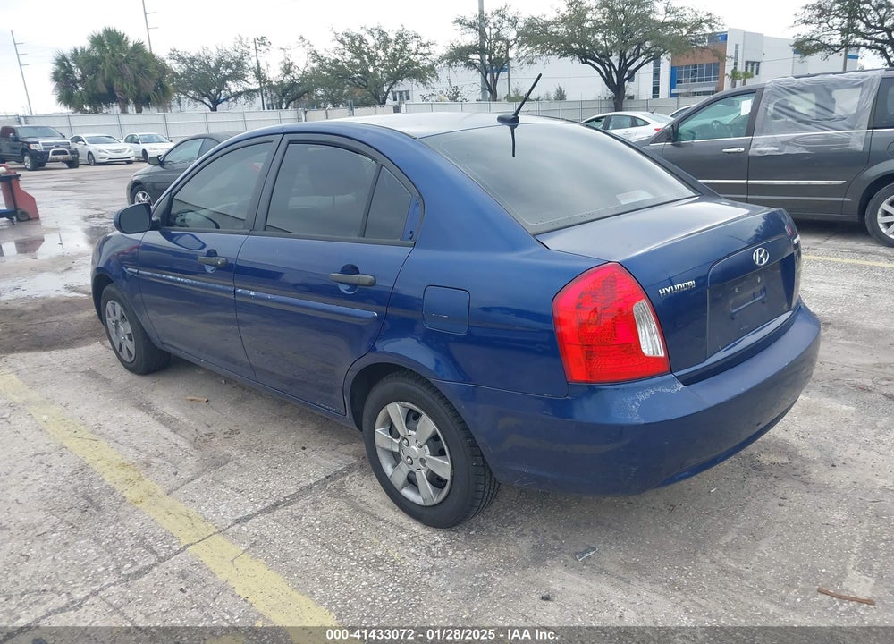 2010 HYUNDAI ACCENT GLS VIN: KMHCN4AC6AU481375