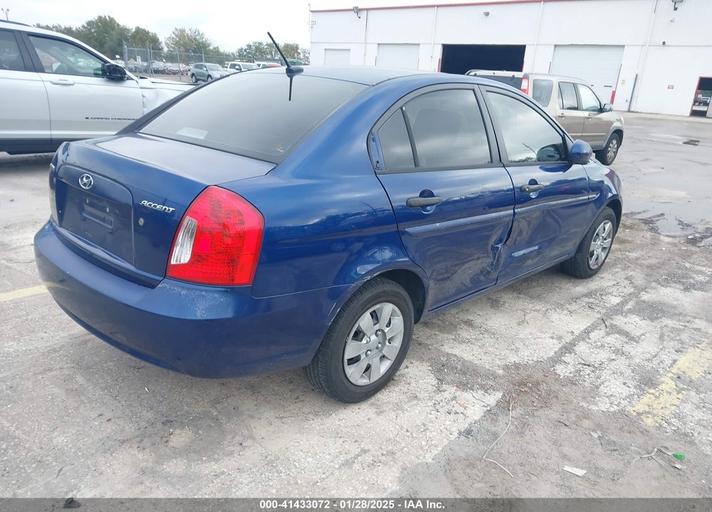 2010 HYUNDAI ACCENT GLS VIN: KMHCN4AC6AU481375