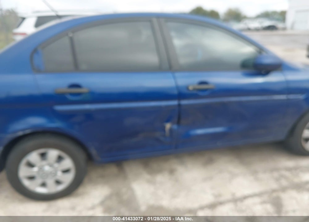 2010 HYUNDAI ACCENT GLS VIN: KMHCN4AC6AU481375