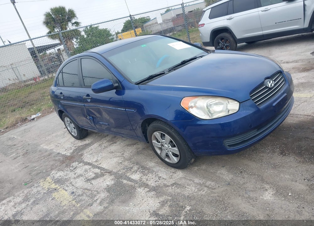 2010 HYUNDAI ACCENT GLS VIN: KMHCN4AC6AU481375