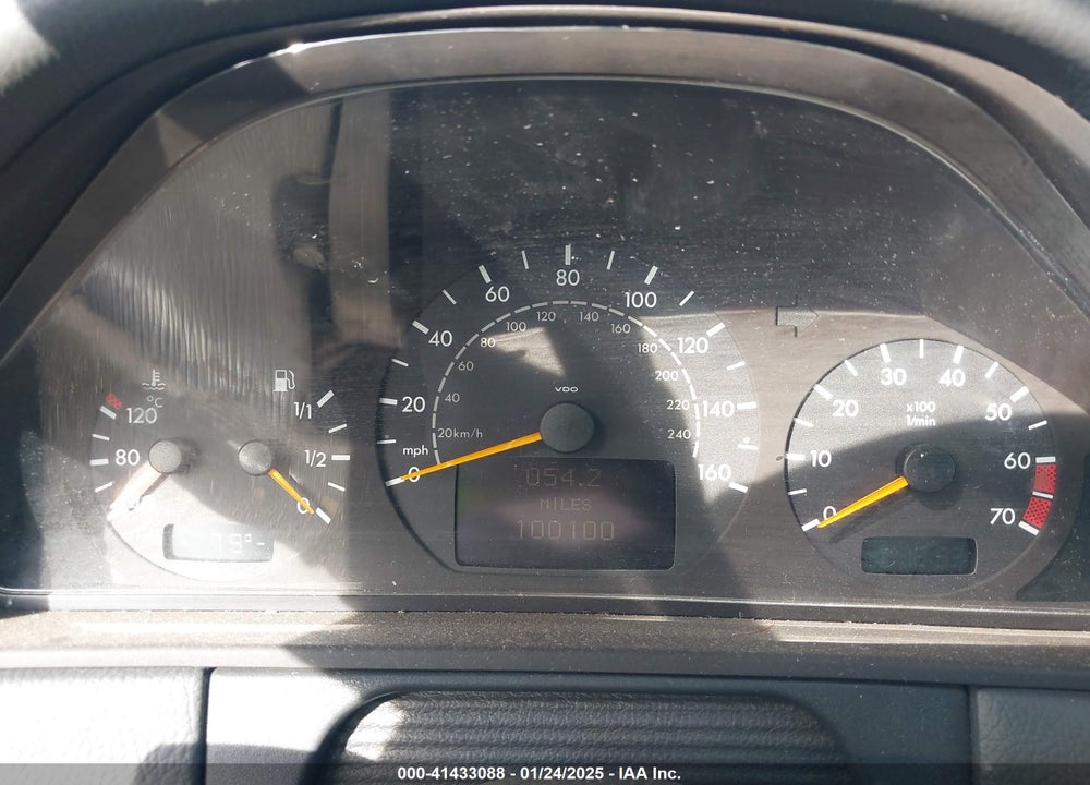 2002 MERCEDES-BENZ E 320 SPECIAL EDITION VIN: WDBJF65J72B485024