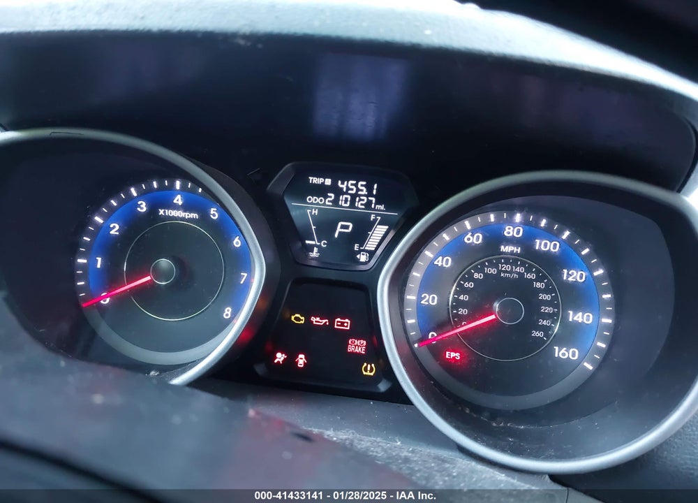 2013 HYUNDAI ELANTRA VIN: KMHDH4AE6DU680511