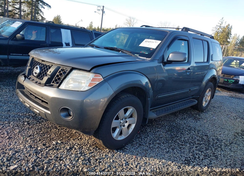 2008 NISSAN PATHFINDER SE VIN: 5N1AR18B38C612950