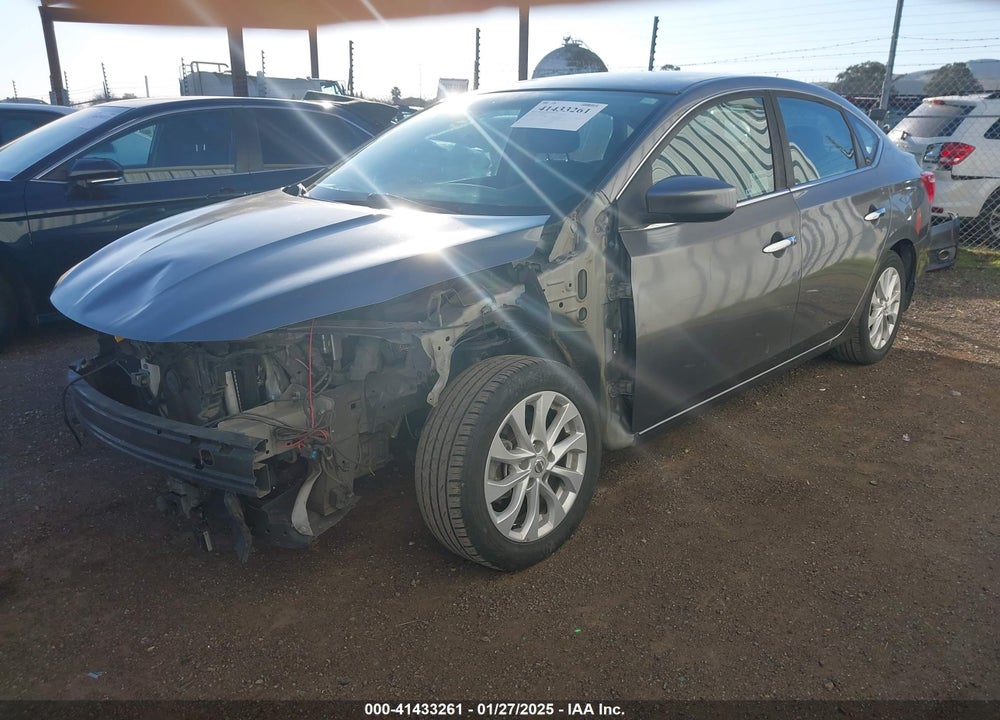 2019 NISSAN SENTRA SV VIN: 3N1AB7AP9KY401836
