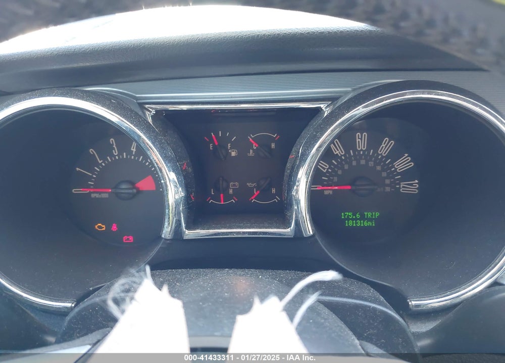 2006 FORD MUSTANG V6 VIN: 1ZVHT80N365160130