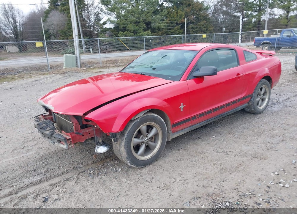2006 FORD MUSTANG V6 VIN: 1ZVFT80N465128049