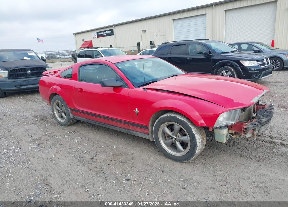 2006 FORD MUSTANG V6 VIN: 1ZVFT80N465128049