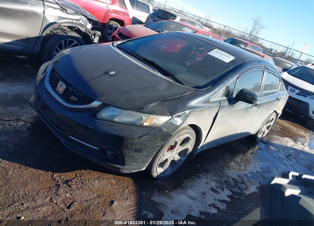 2014 HONDA CIVIC SI VIN: 2HGFB6E5XEH700656