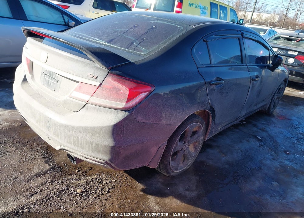 2014 HONDA CIVIC SI VIN: 2HGFB6E5XEH700656