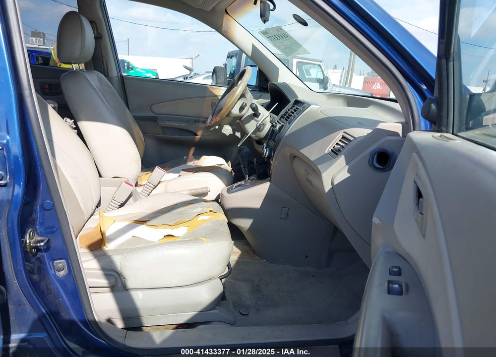 2005 HYUNDAI TUCSON GLS/LX VIN: KM8JN12D65U222212