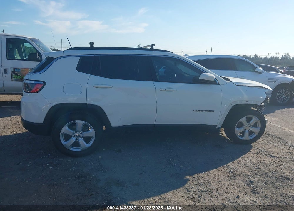 2021 JEEP COMPASS LATITUDE FWD VIN: 3C4NJCBB4MT567601