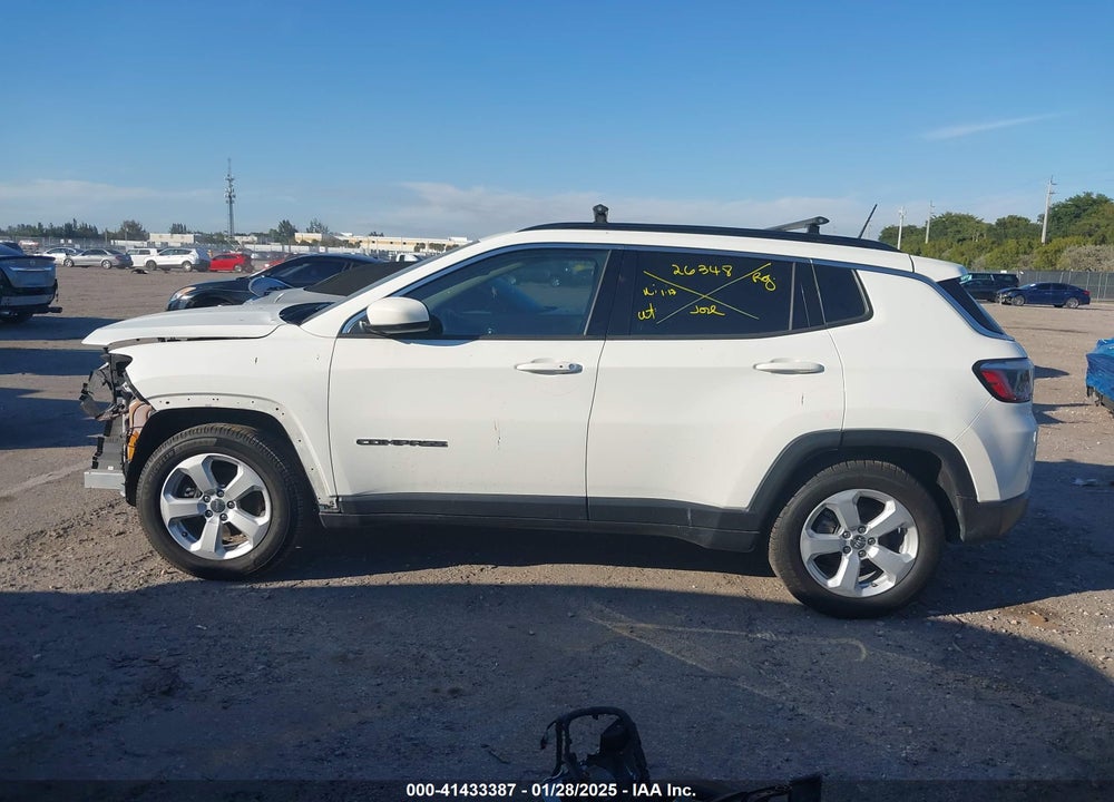 2021 JEEP COMPASS LATITUDE FWD VIN: 3C4NJCBB4MT567601