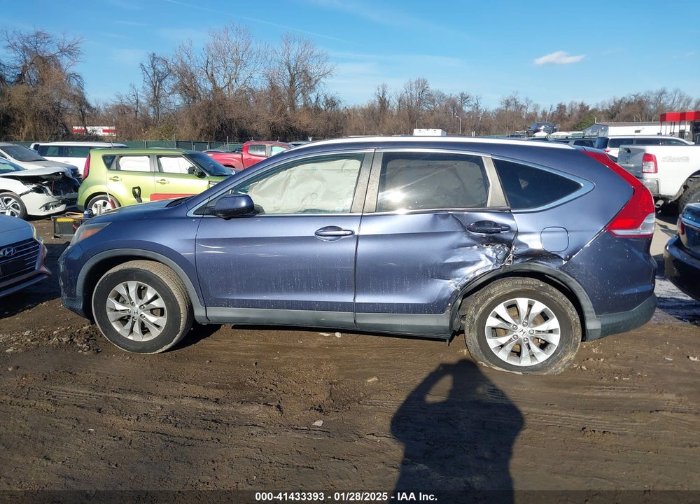 2012 HONDA CR-V EX-L VIN: 5J6RM4H71CL071452