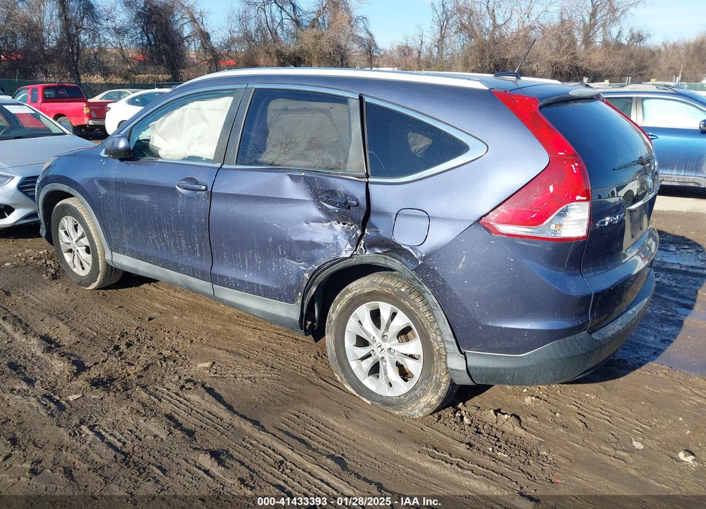 2012 HONDA CR-V EX-L VIN: 5J6RM4H71CL071452