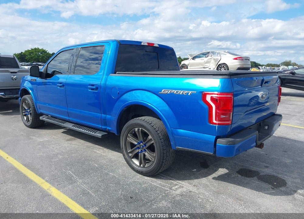 2015 FORD F-150 VIN: 1FTEW1CG2FKE28717