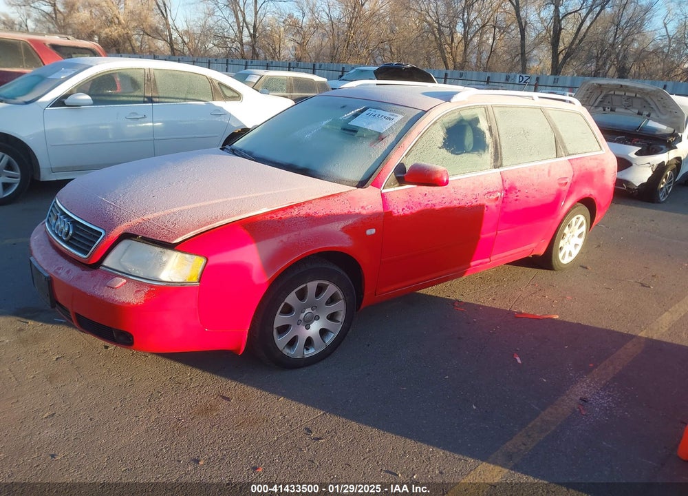 2000 AUDI A6 AVANT VIN: WAULH54B4YN107904