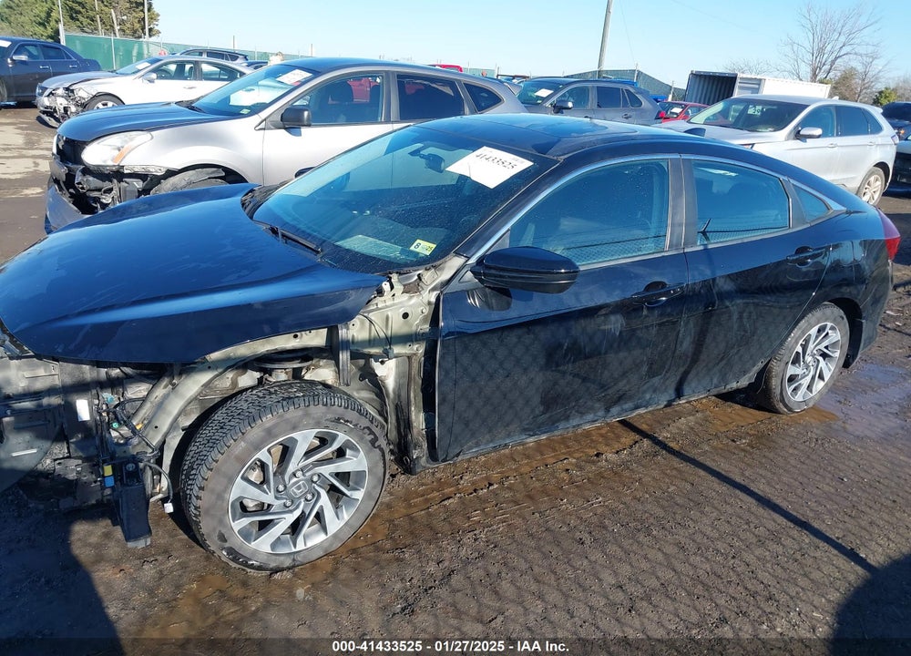 2018 HONDA CIVIC EX VIN: 2HGFC2F76JH510949
